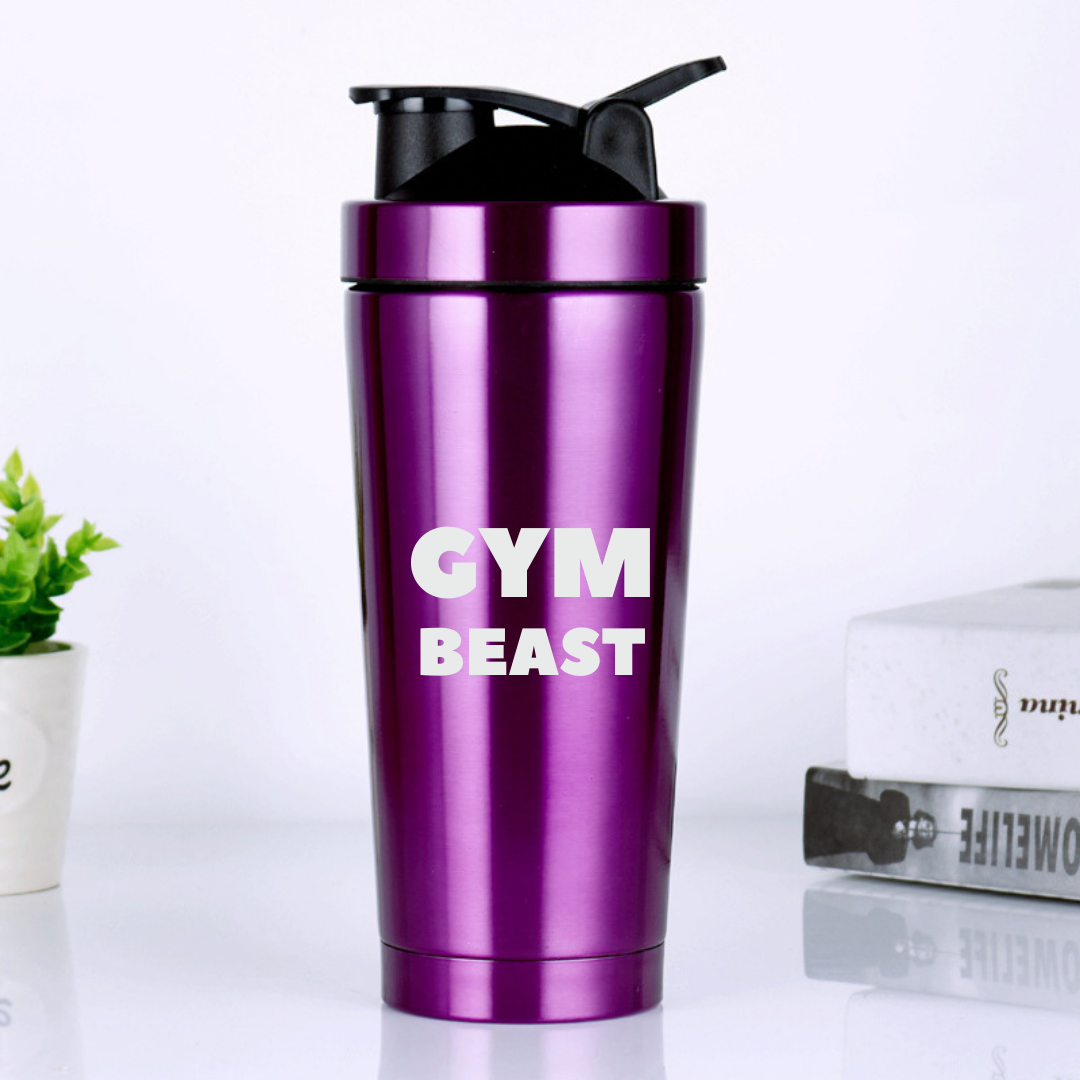 GYM BEAST Protein Shaker Bottle