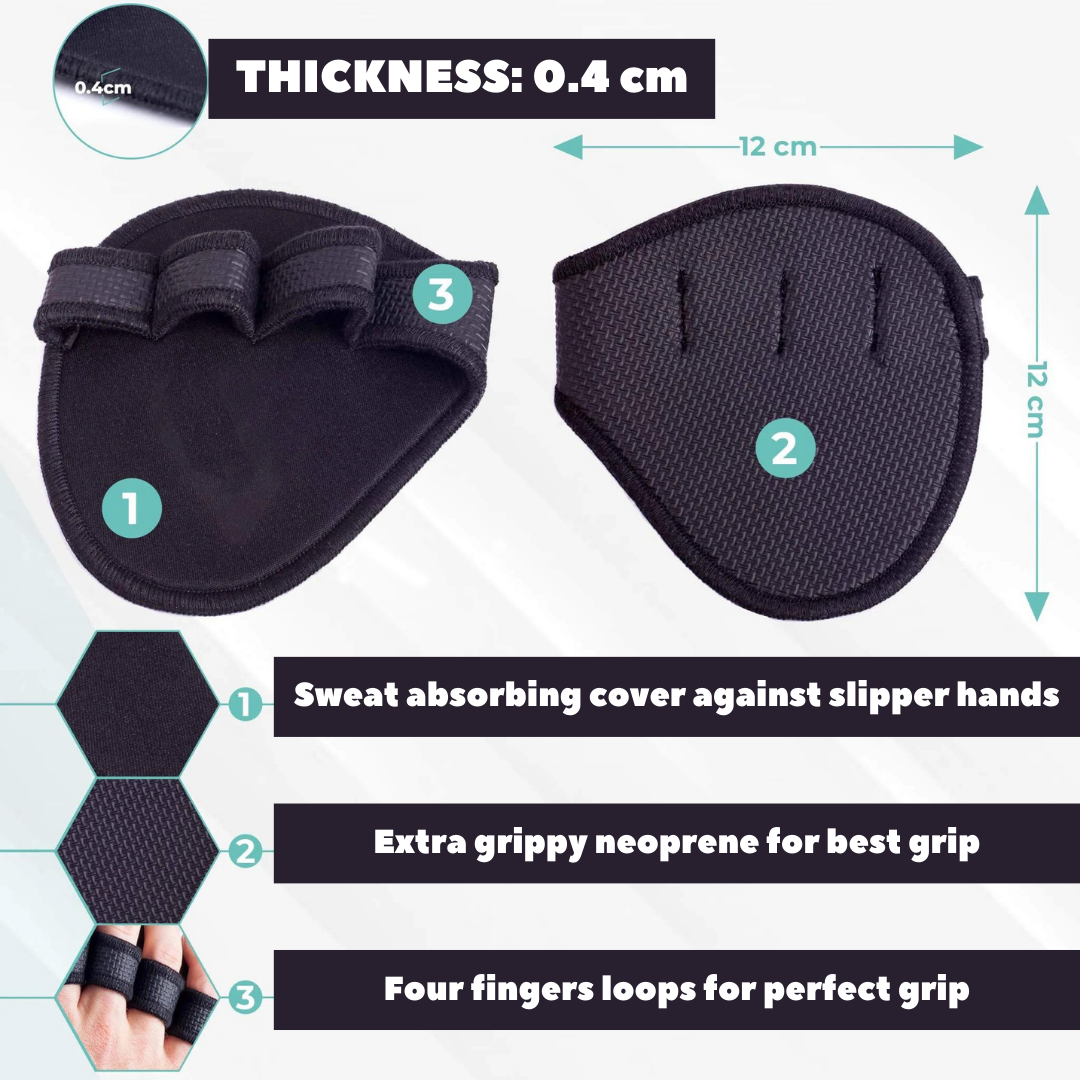 Almohadillas de agarre con mancuernas