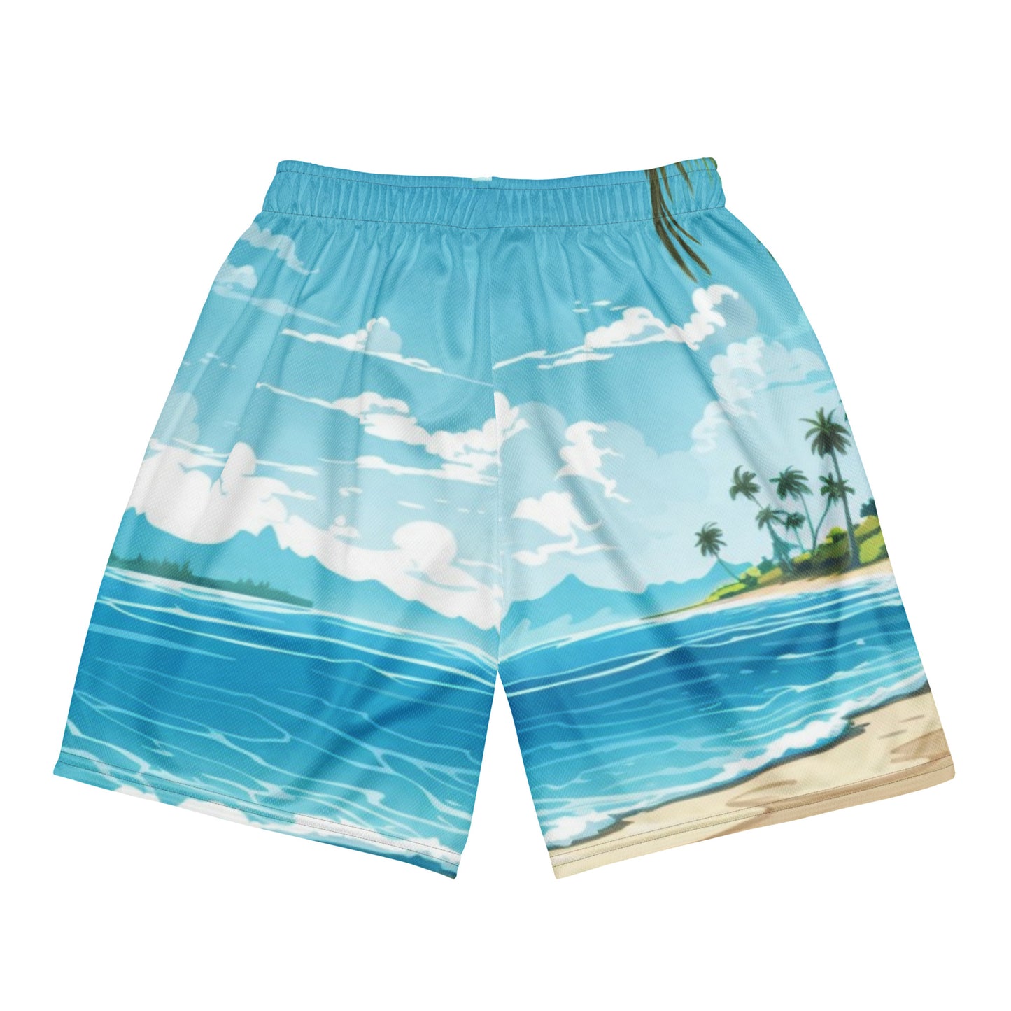 Beach Bliss Unisex Mesh Shorts