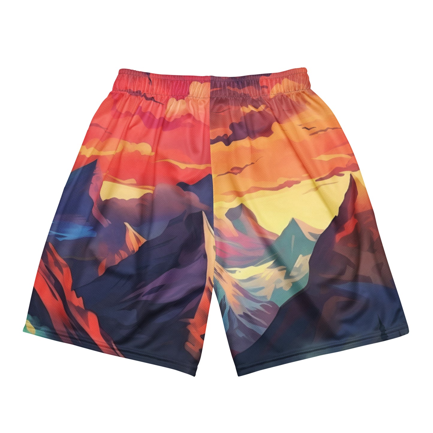 Mountain Summit Unisex Mesh Shorts