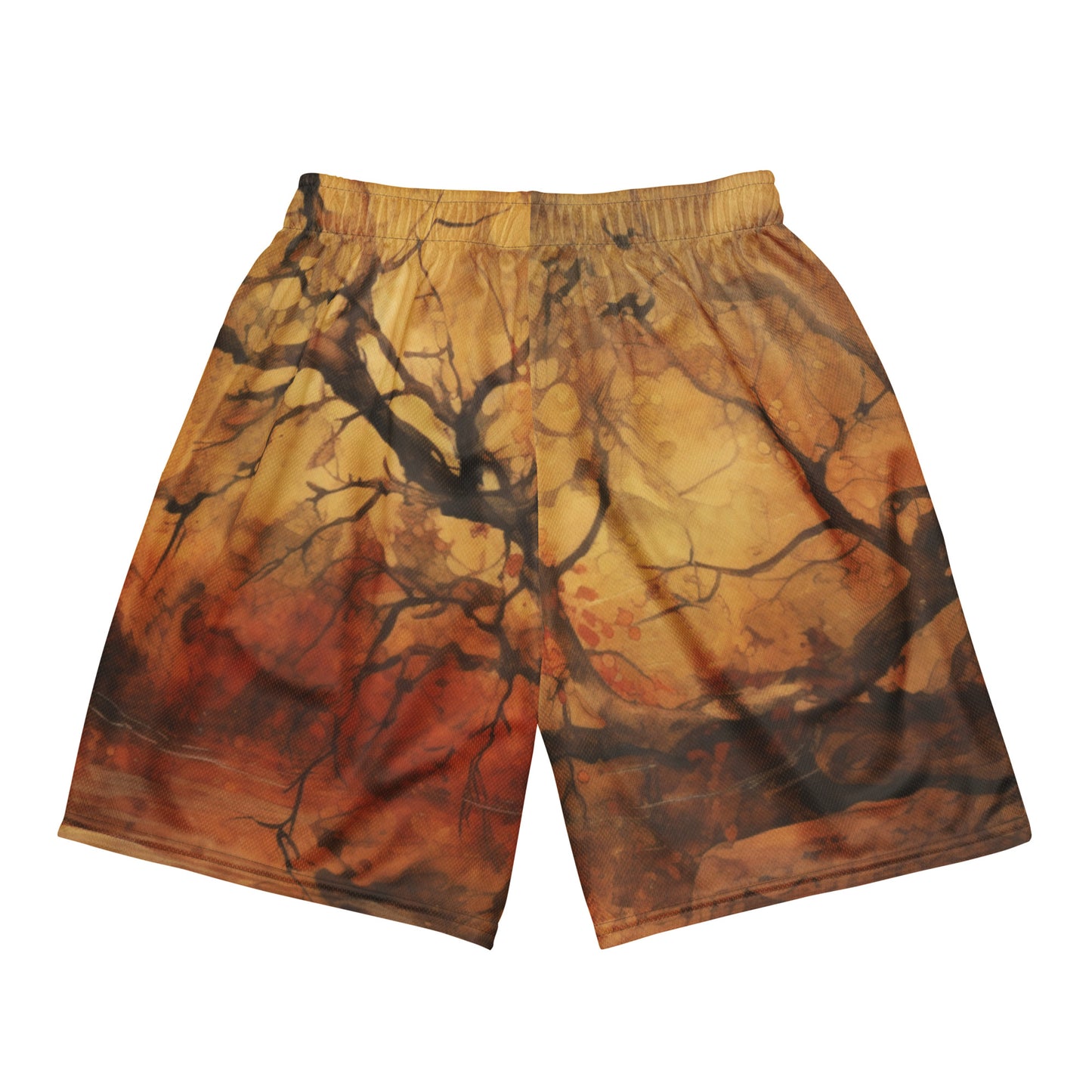 Pantalones cortos de malla unisex Autumn Vibes