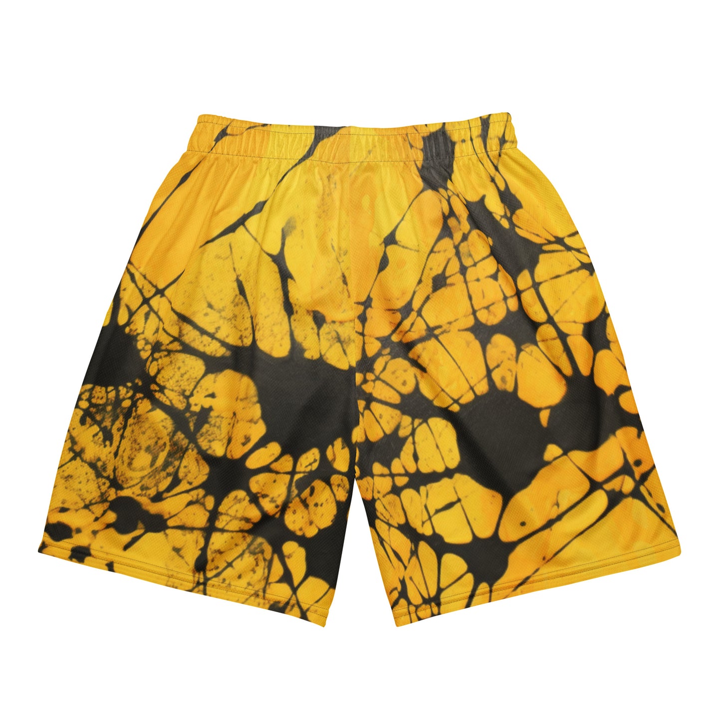 Pantalones cortos de malla unisex Golden Sunburst