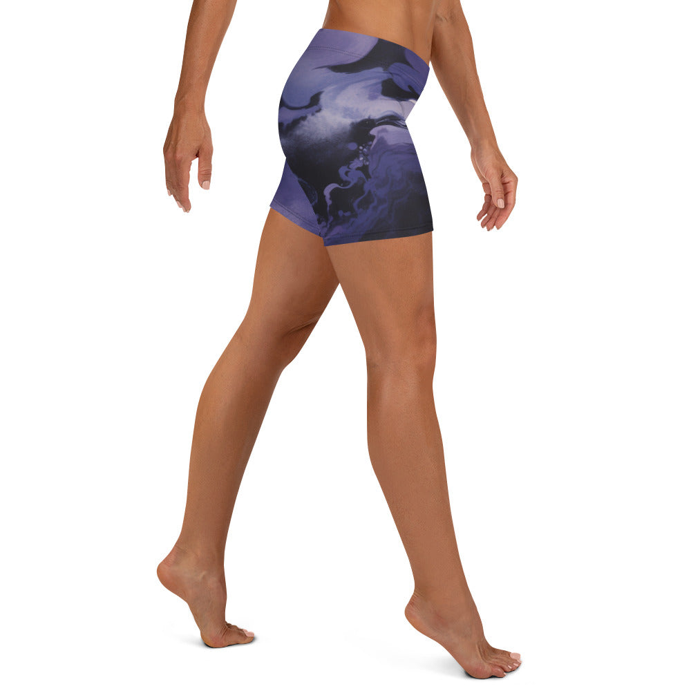 Pantalones cortos con botín Galaxy Swirls