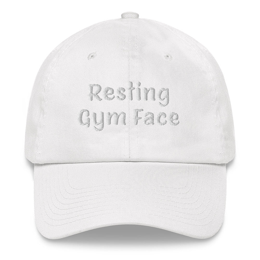 Resting Gym Face Dad Hat