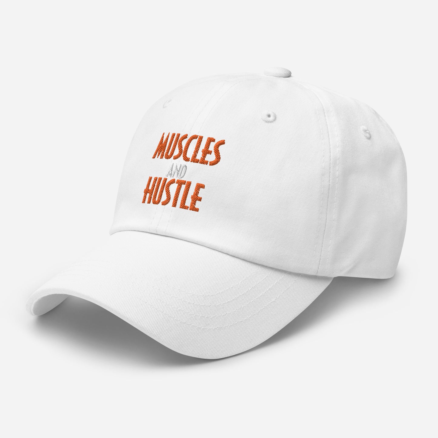 Muscles and Hustle Dad Hat