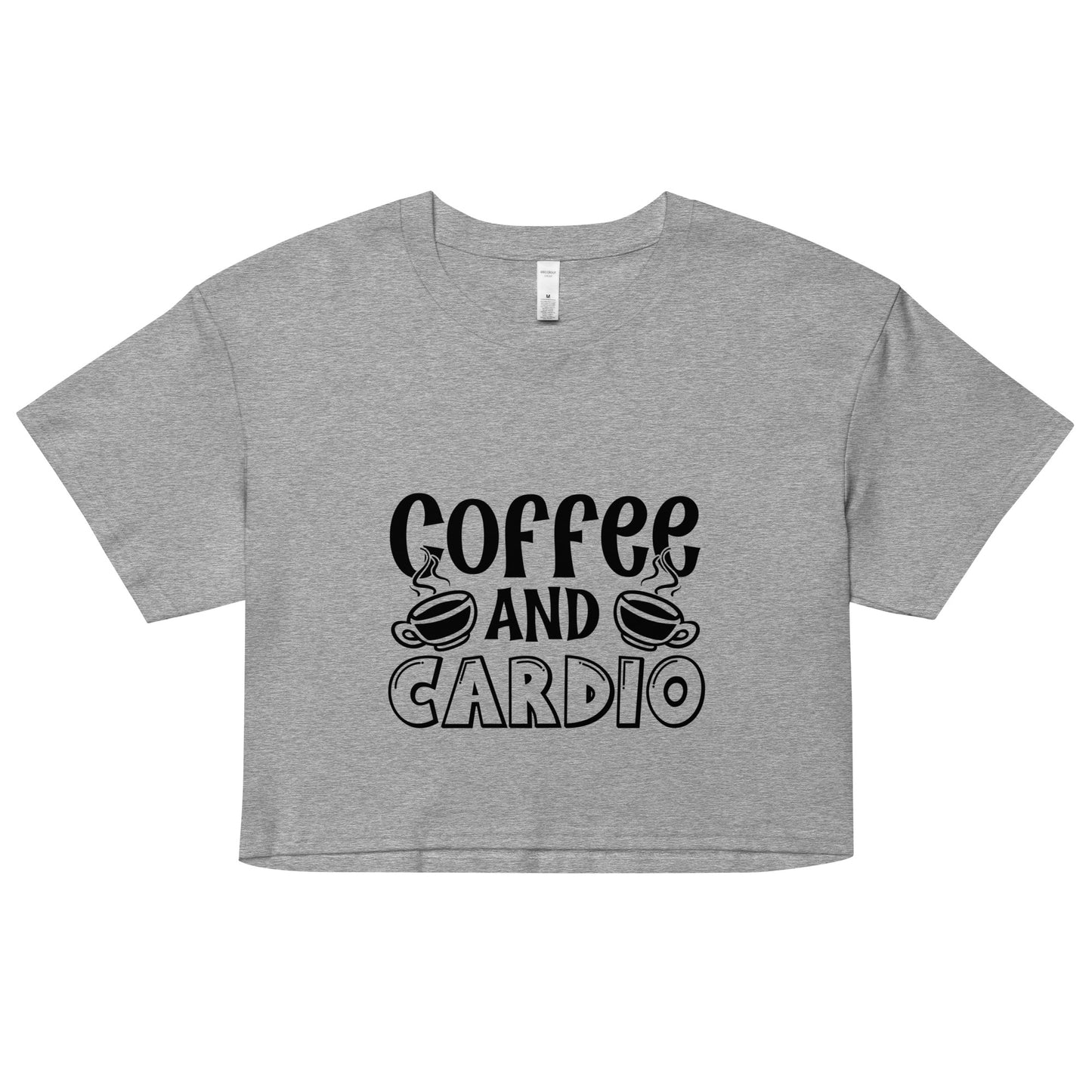 Coffee & Cardio Crop Top