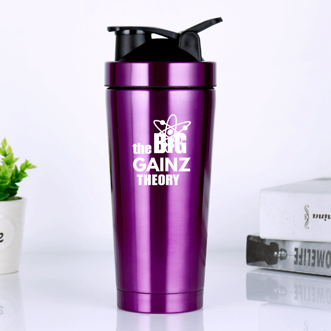 THE BIG GAINZ THEORY Protein Shaker Bottle