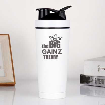 THE BIG GAINZ THEORY Protein Shaker Bottle