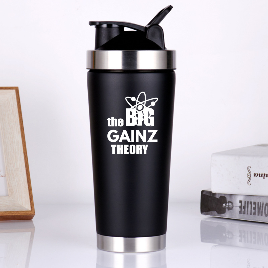 THE BIG GAINZ THEORY Protein Shaker Bottle