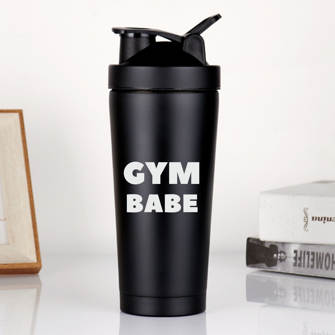 GYM BABE Protein Shaker Bottle