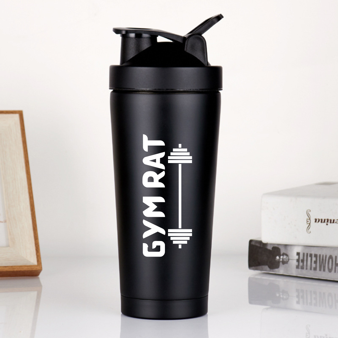 GYM RAT Protein Shaker Bottle