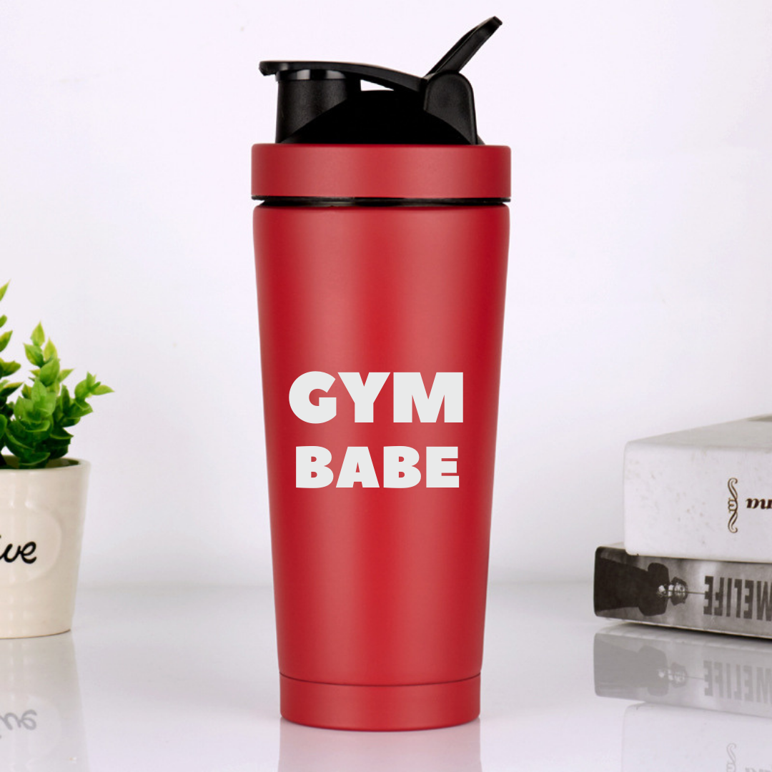 GYM BABE Protein Shaker Bottle