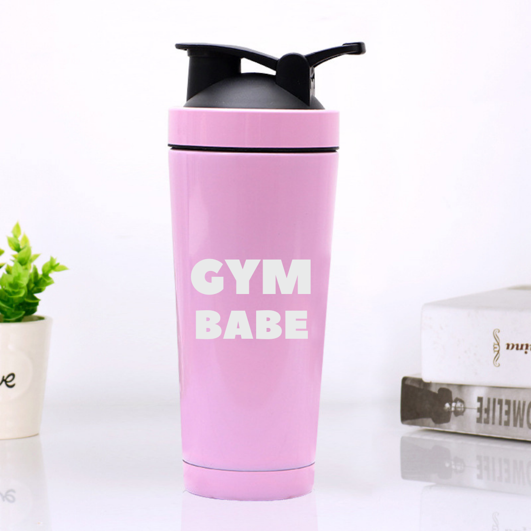 GYM BABE Protein Shaker Bottle