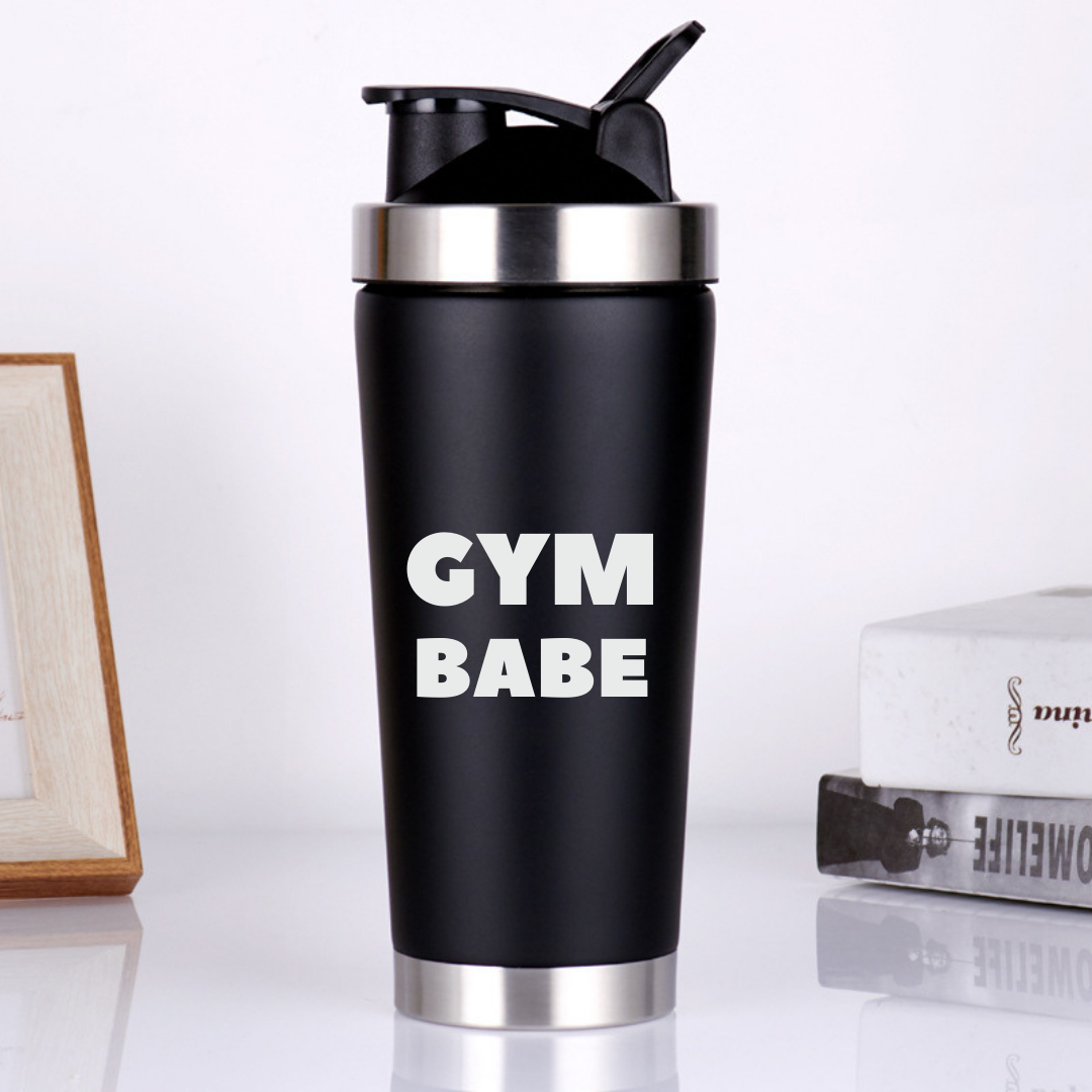 GYM BABE Protein Shaker Bottle