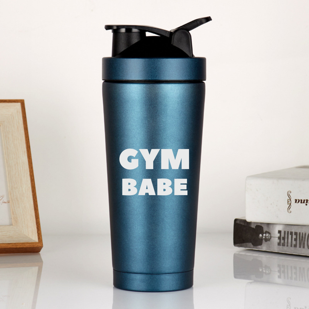 GYM BABE Protein Shaker Bottle