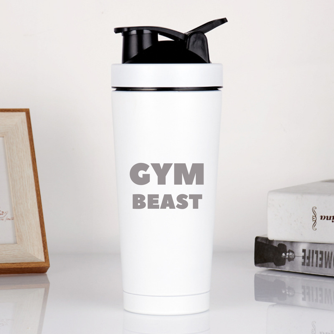 GYM BEAST Protein Shaker Bottle