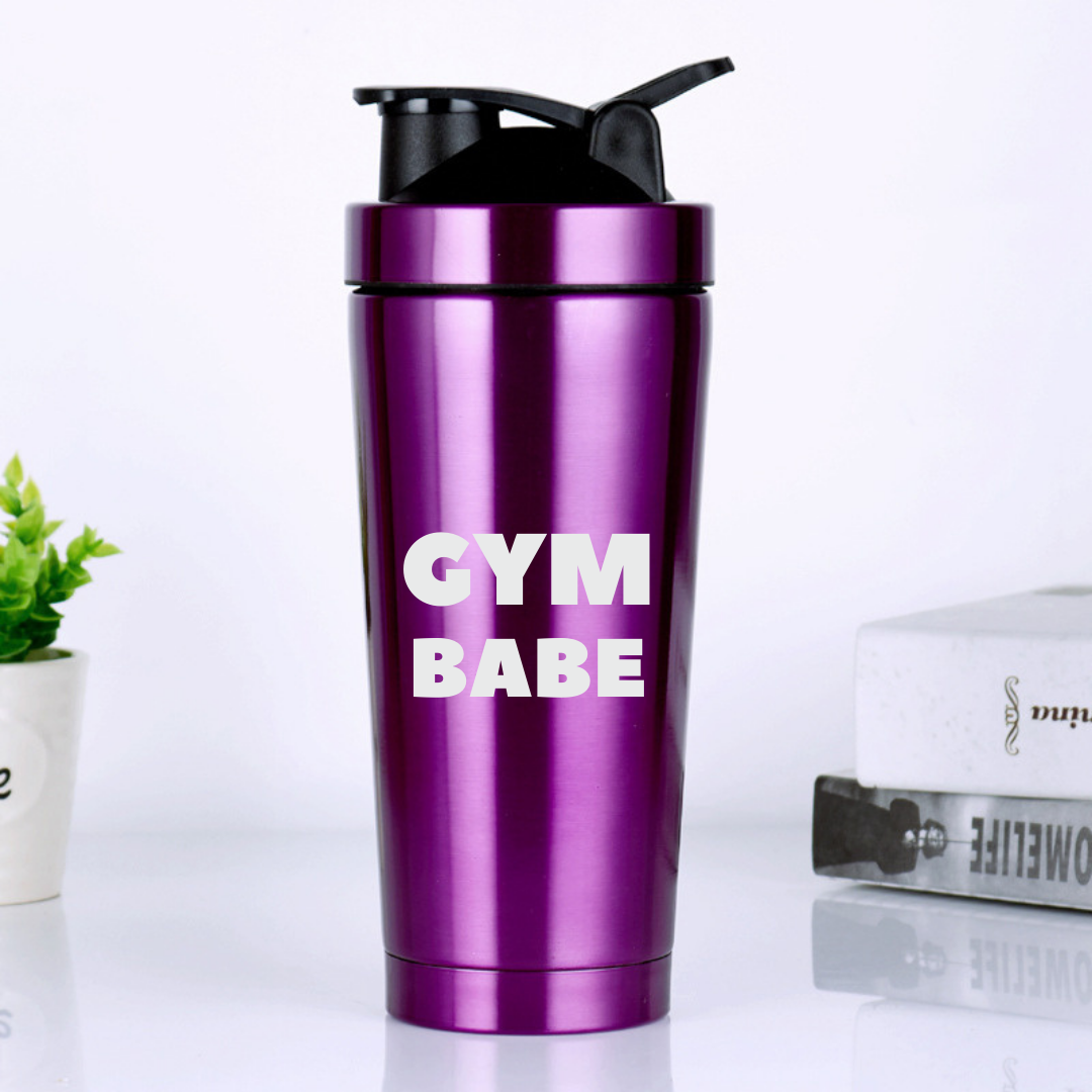 GYM BABE Protein-Shaker-Flasche