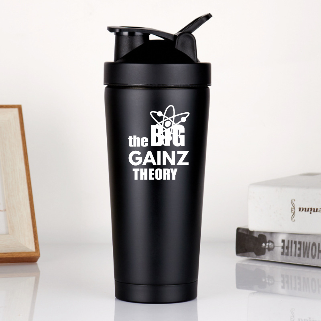 THE BIG GAINZ THEORY Protein Shaker Bottle