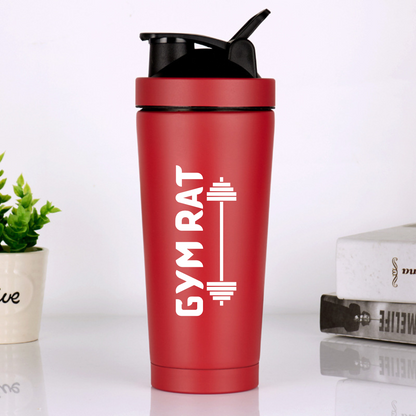 GYM RAT Protein Shaker Bottle