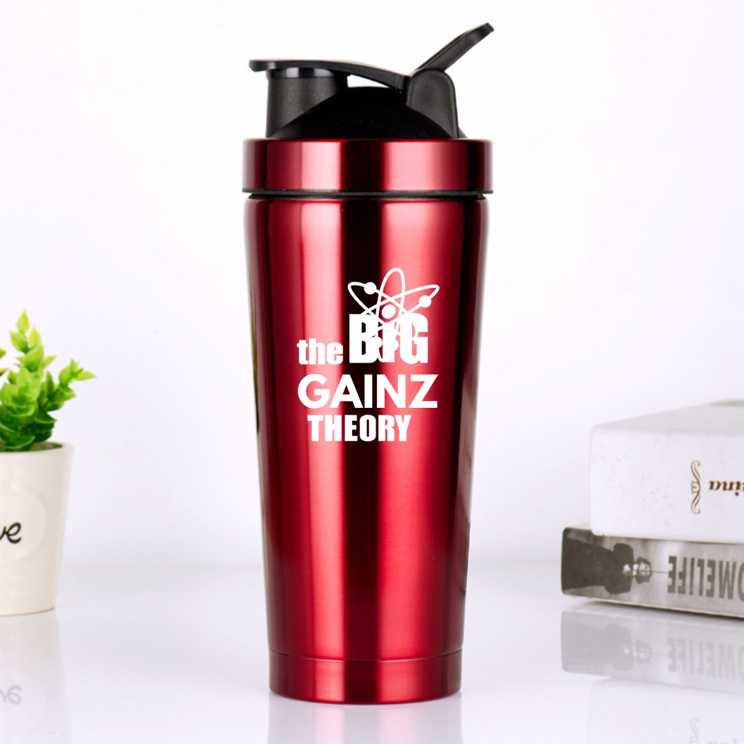 THE BIG GAINZ THEORY Protein Shaker Bottle