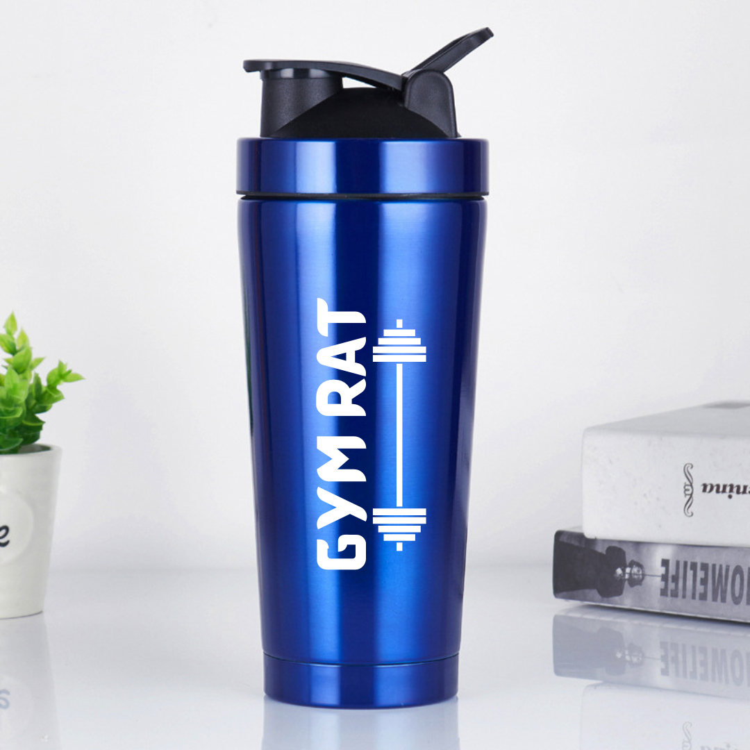 GYM RAT Protein Shaker Bottle