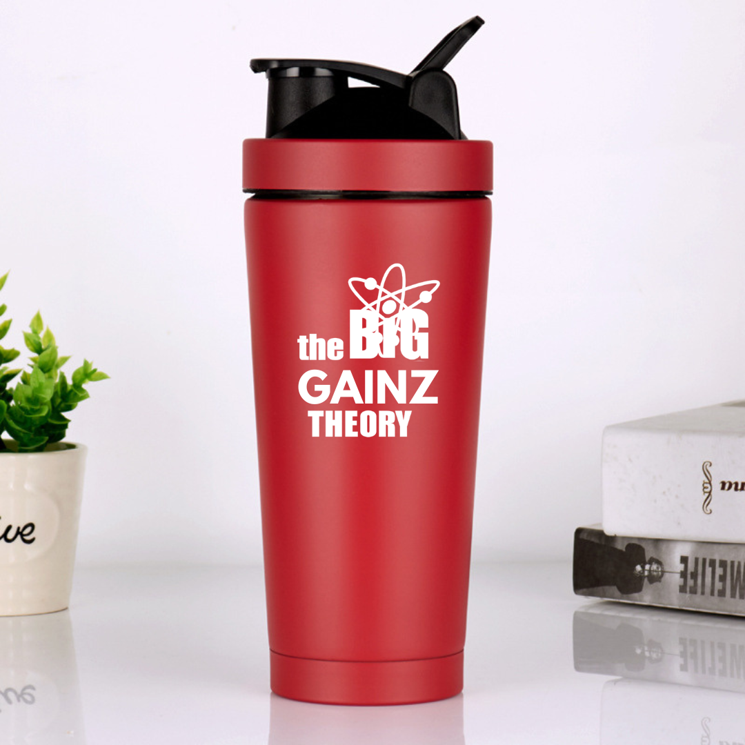 THE BIG GAINZ THEORY Protein Shaker Bottle