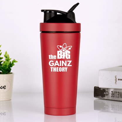 THE BIG GAINZ THEORY Protein Shaker Bottle