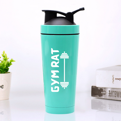 GYM RAT Protein Shaker Bottle