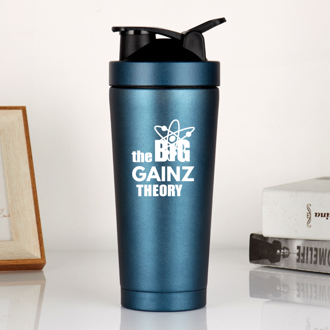 THE BIG GAINZ THEORY Protein Shaker Bottle