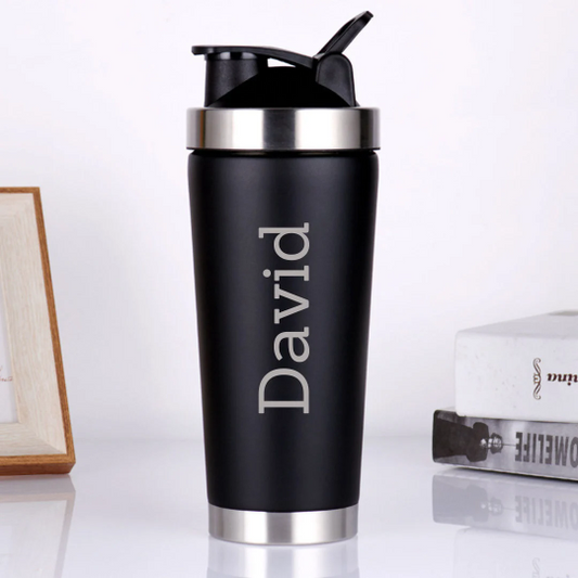 Personalized Protein Shaker Bottle