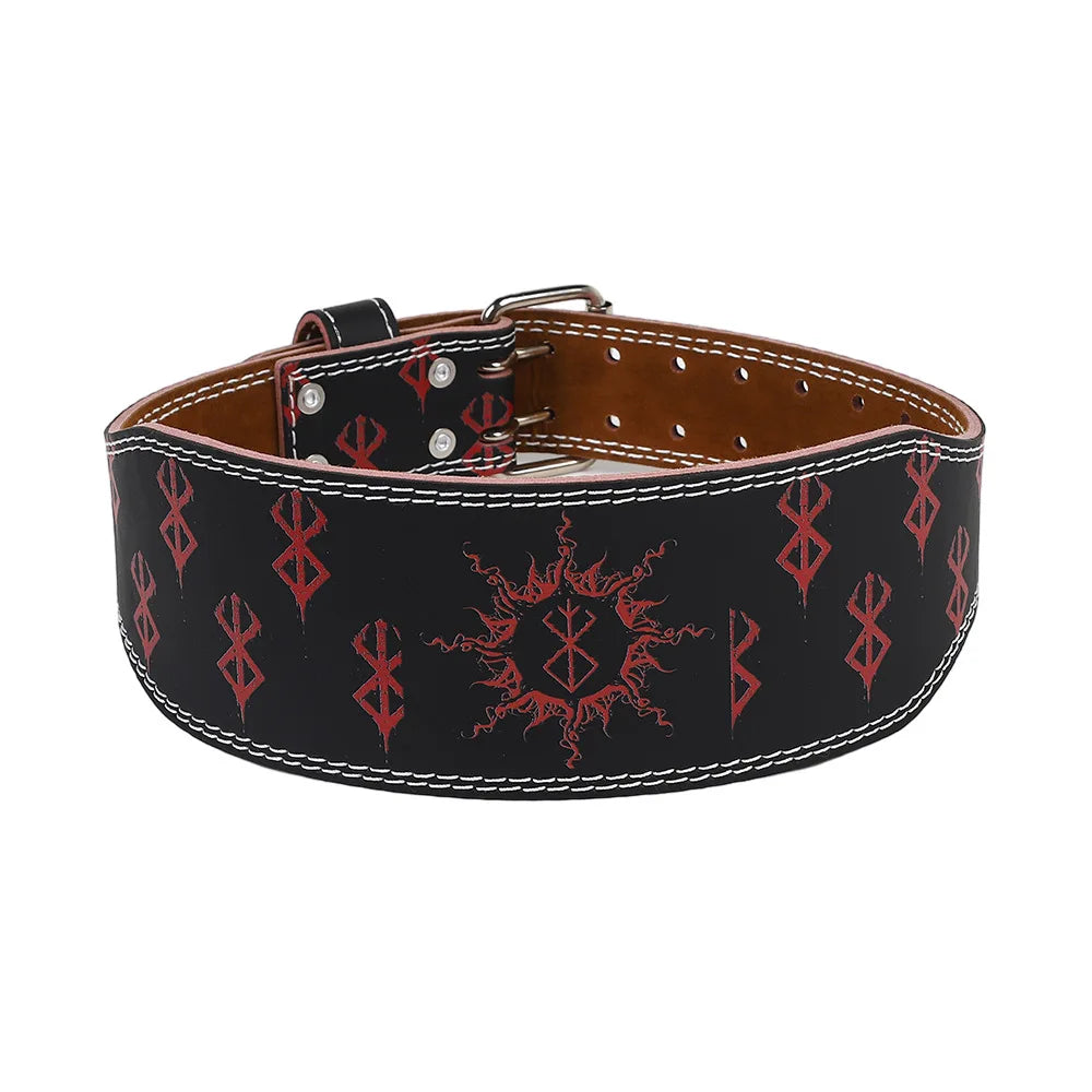 Anime Graphics Weightlifting Belt (RED)