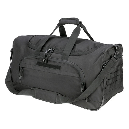Waterproof Gym Bag (BLACK): The Ultimate Military Tactical Duffle for All Your Fitness and Travel Needs