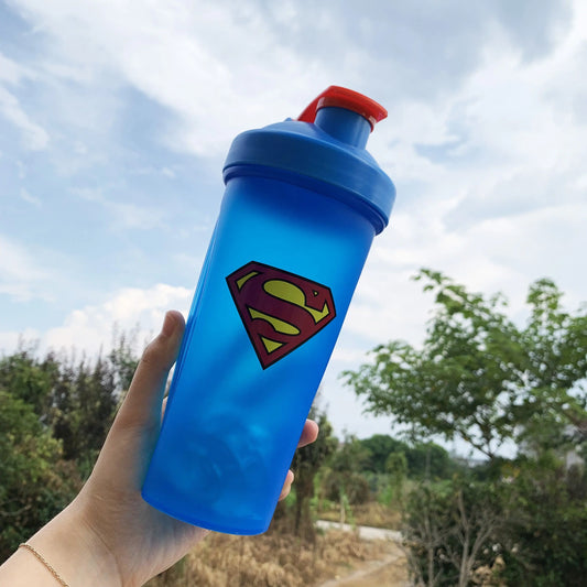 SUPERMAN Protein Shaker Bottle - Avengers Collection Water Shaker Bottles Elevate your workouts and show your superhero allegiance with our SUPERMAN Protein Shaker, a must-have for fitness enthusiasts and fans of the Marvel Universe.