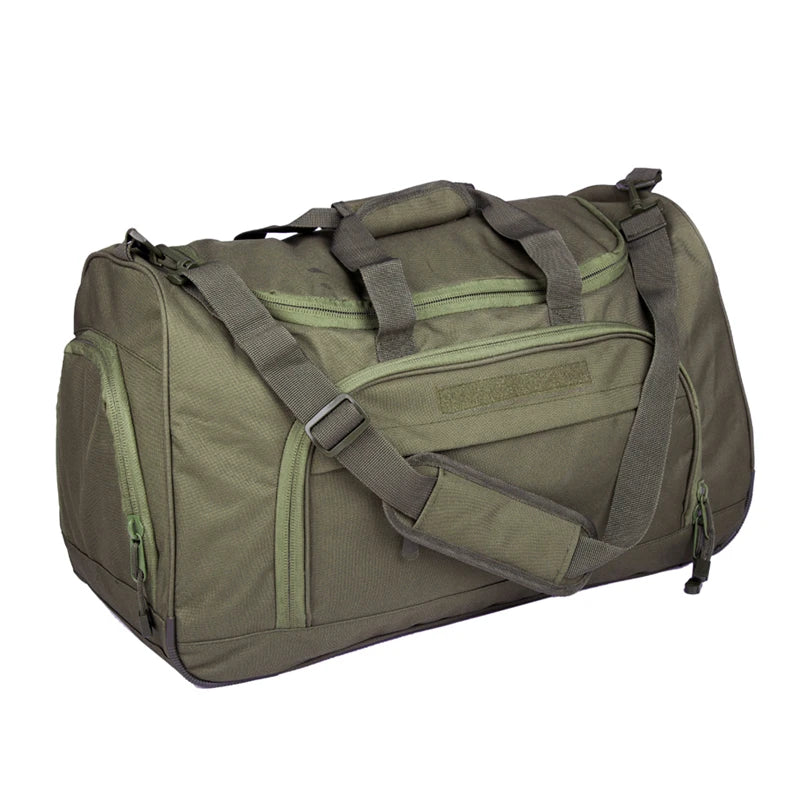 Waterproof Gym Bag (ARMY GREEN): The Ultimate Military Tactical Duffle for All Your Fitness and Travel Needs