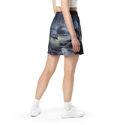 Dark Woods Unisex-Mesh-Shorts