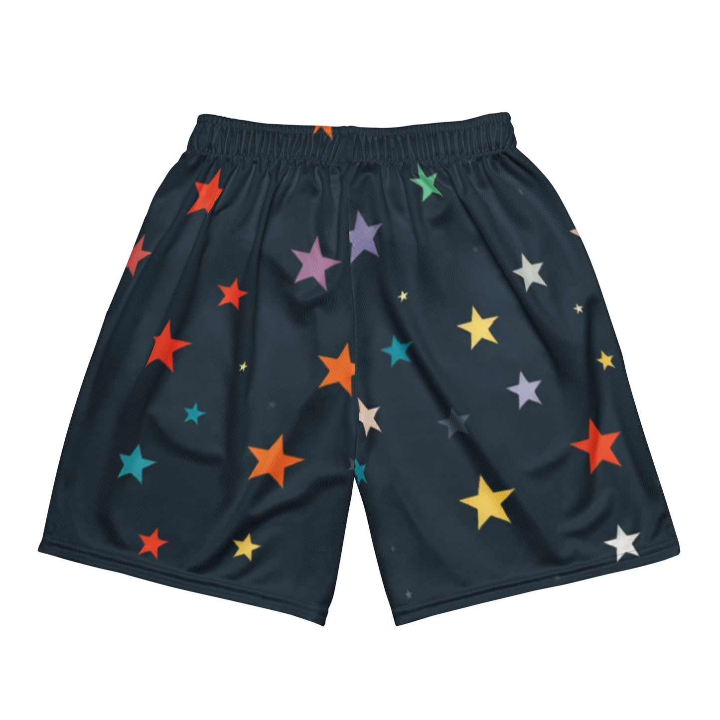 Vibrierende Sterne Unisex Mesh Shorts 