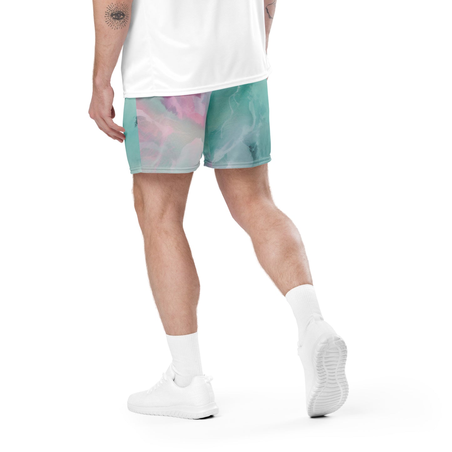 Pastel Dreams Unisex Mesh-Shorts 