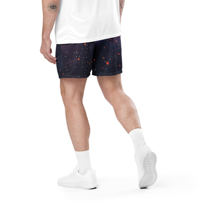 Star Matrix Unisex Mesh Shorts