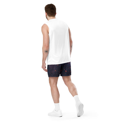 Star Matrix Unisex Mesh-Shorts