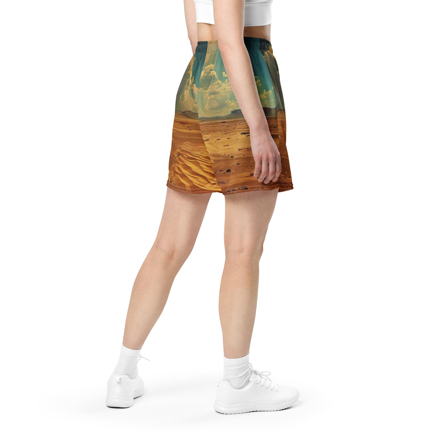 Desert Haze Unisex Mesh Shorts