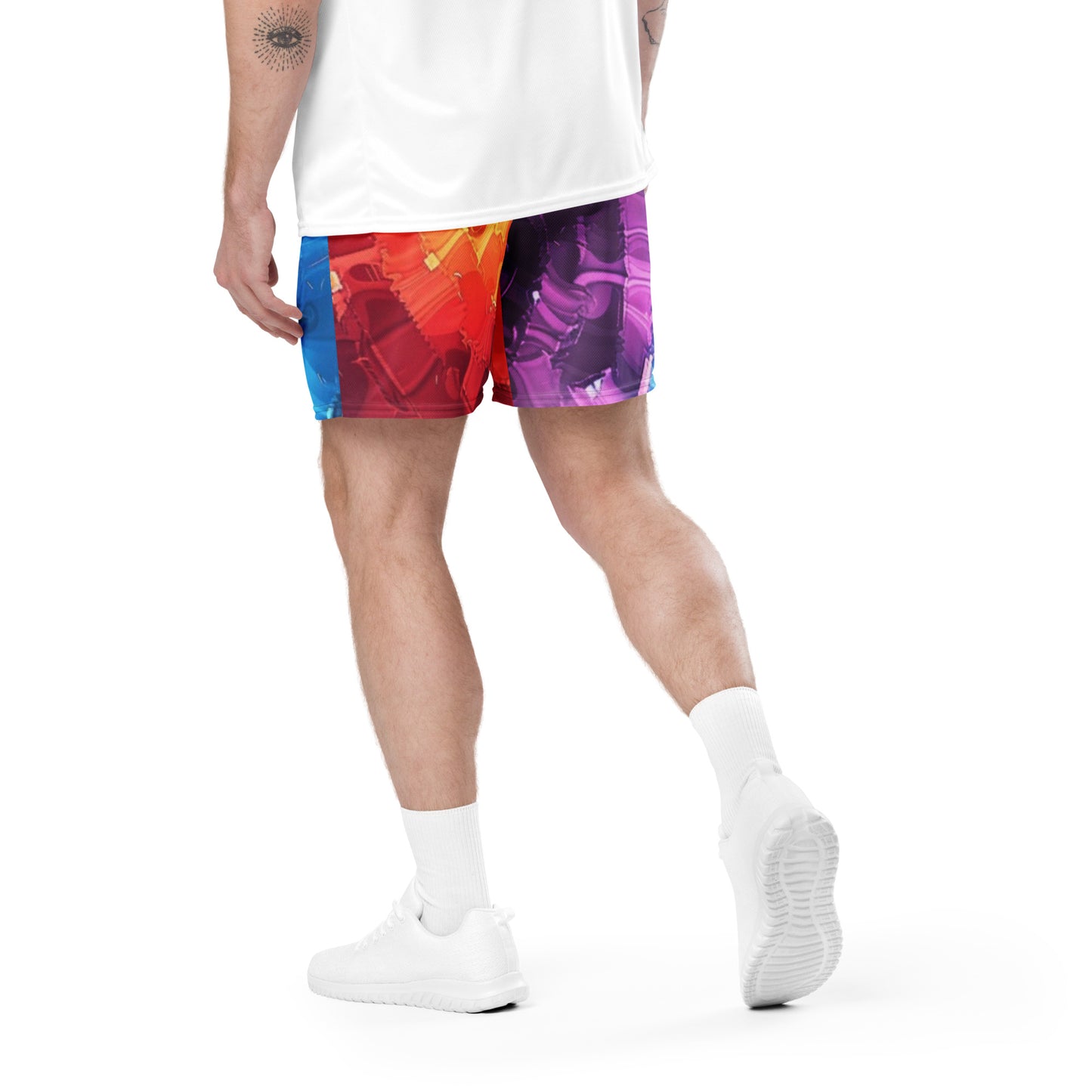 Vivid Flow Mesh-Shorts für Unisex