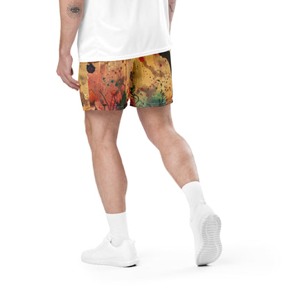 Boho Earth Unisex Mesh Shorts