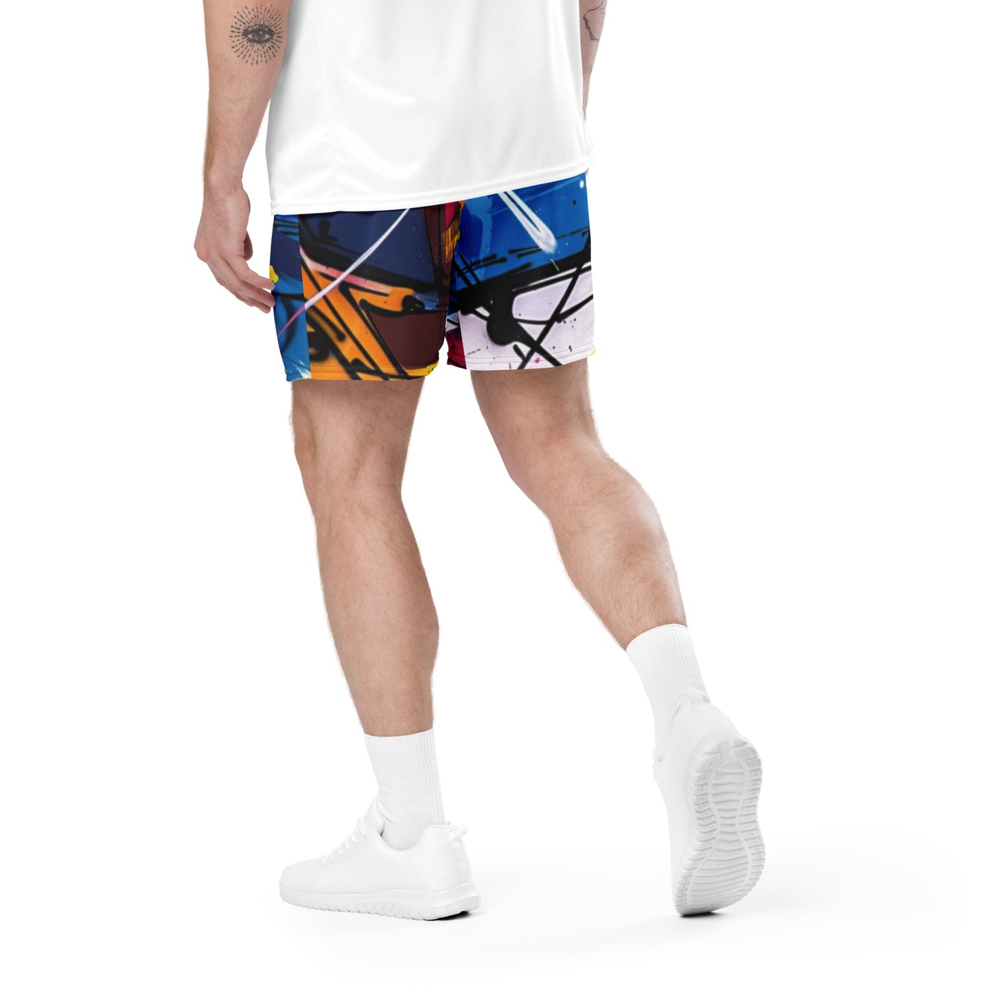 Street Art Unisex Mesh Shorts