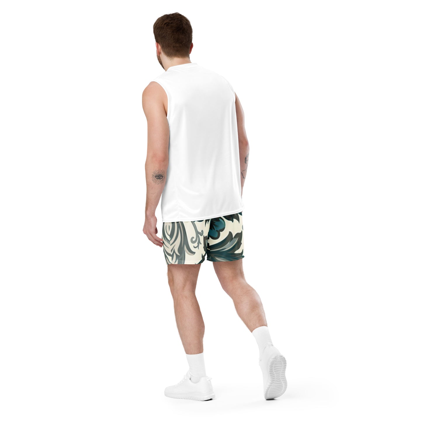 Garden Bloom – Unisex-Mesh-Shorts