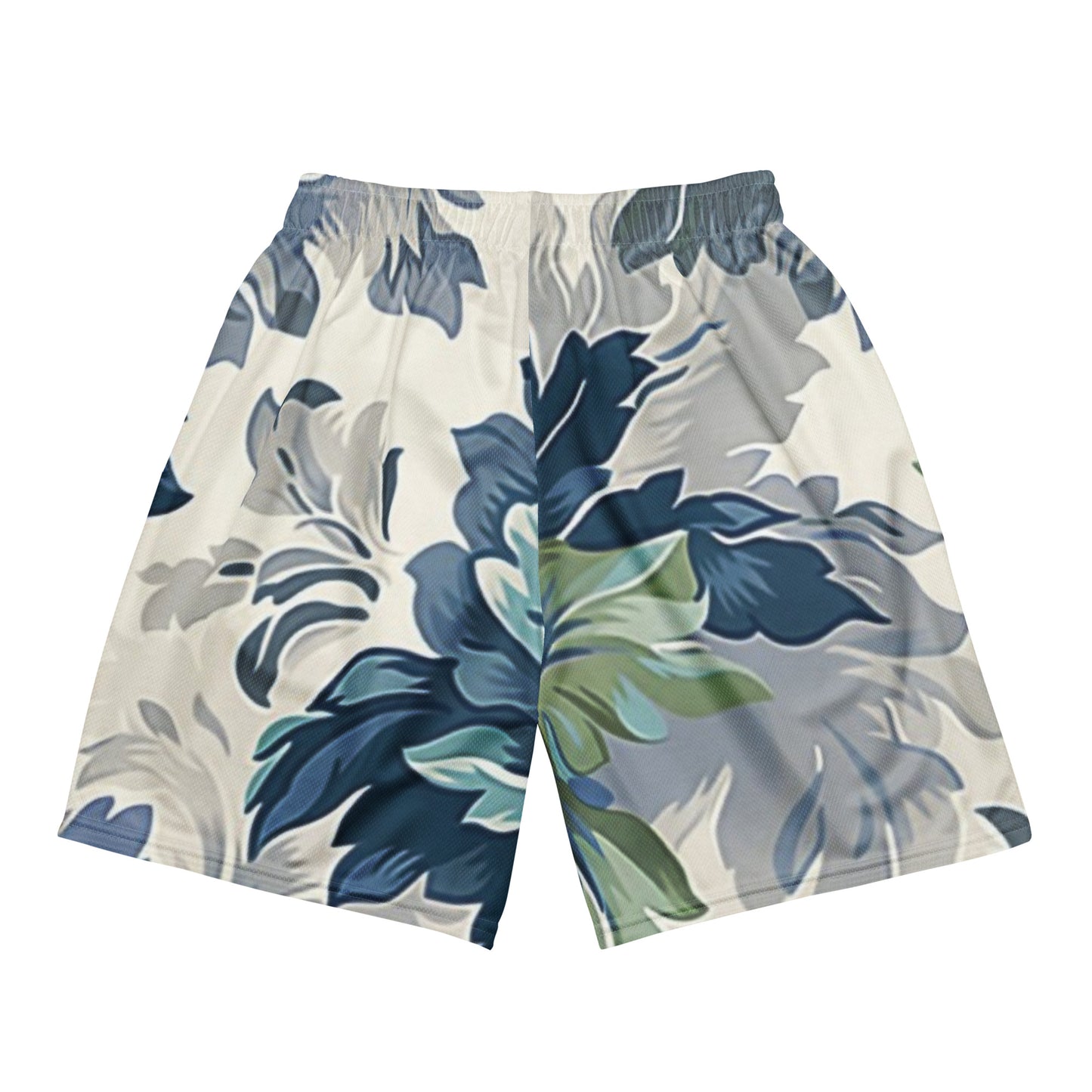 Marine Blossom Unisex Mesh-Shorts