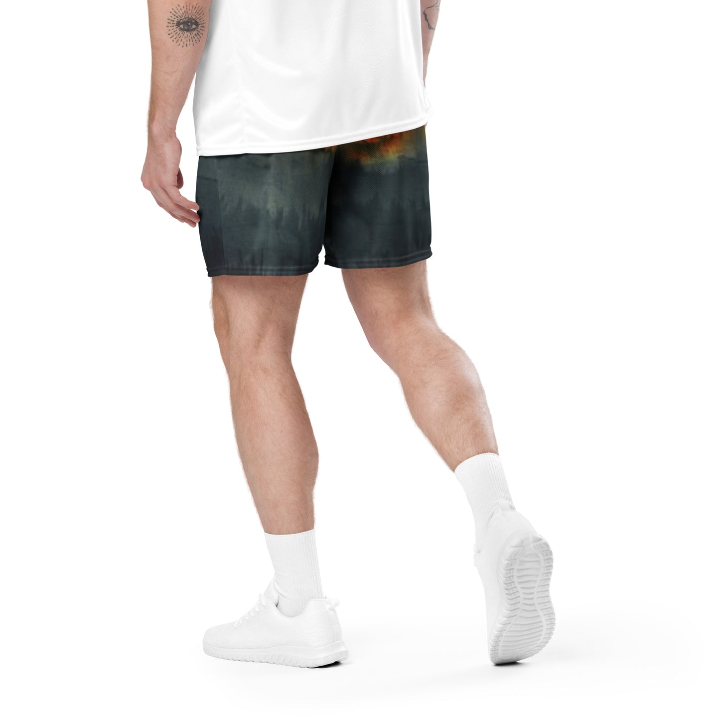 Eclipse Fade Unisex Mesh Shorts