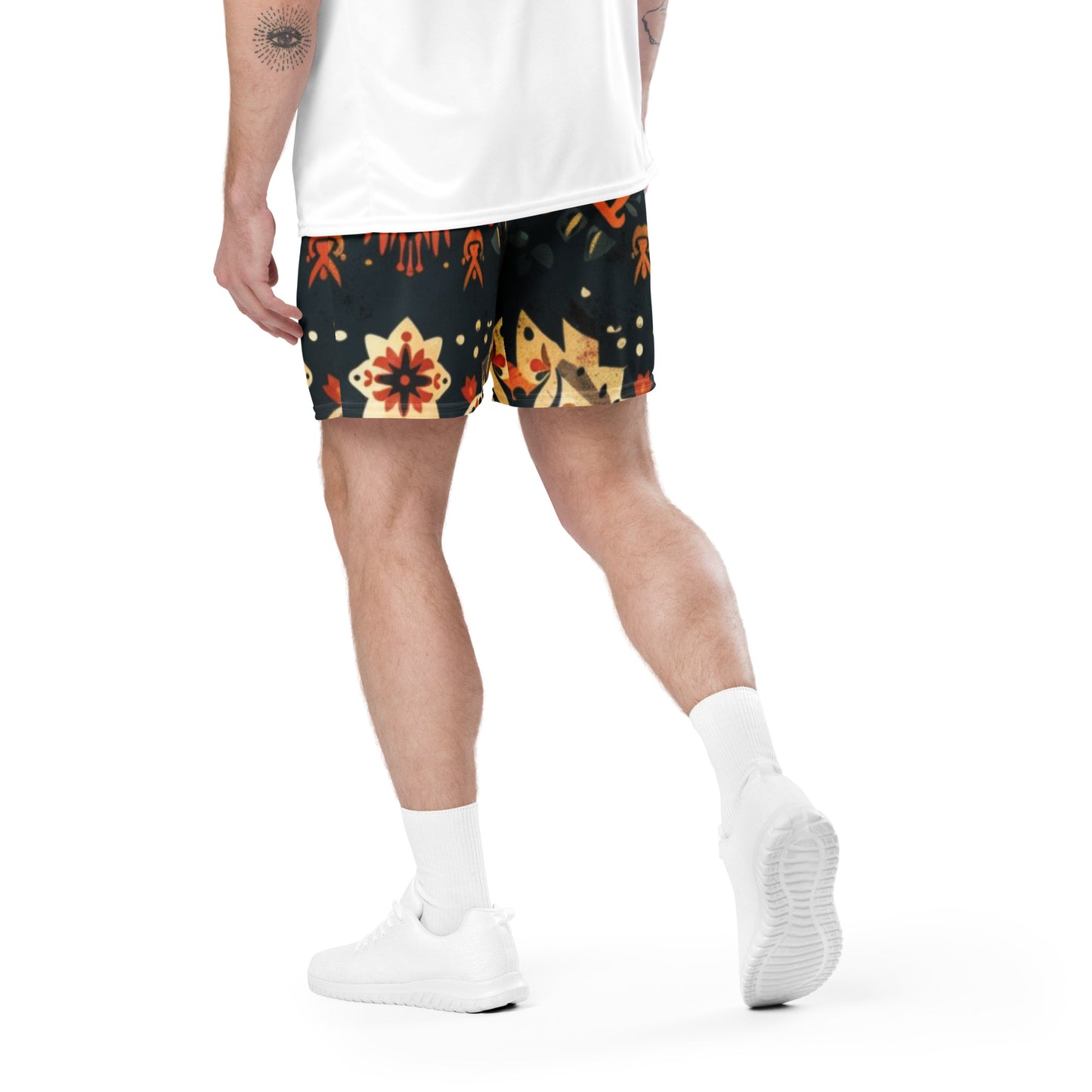 GeoTribal Unisex Mesh-Shorts