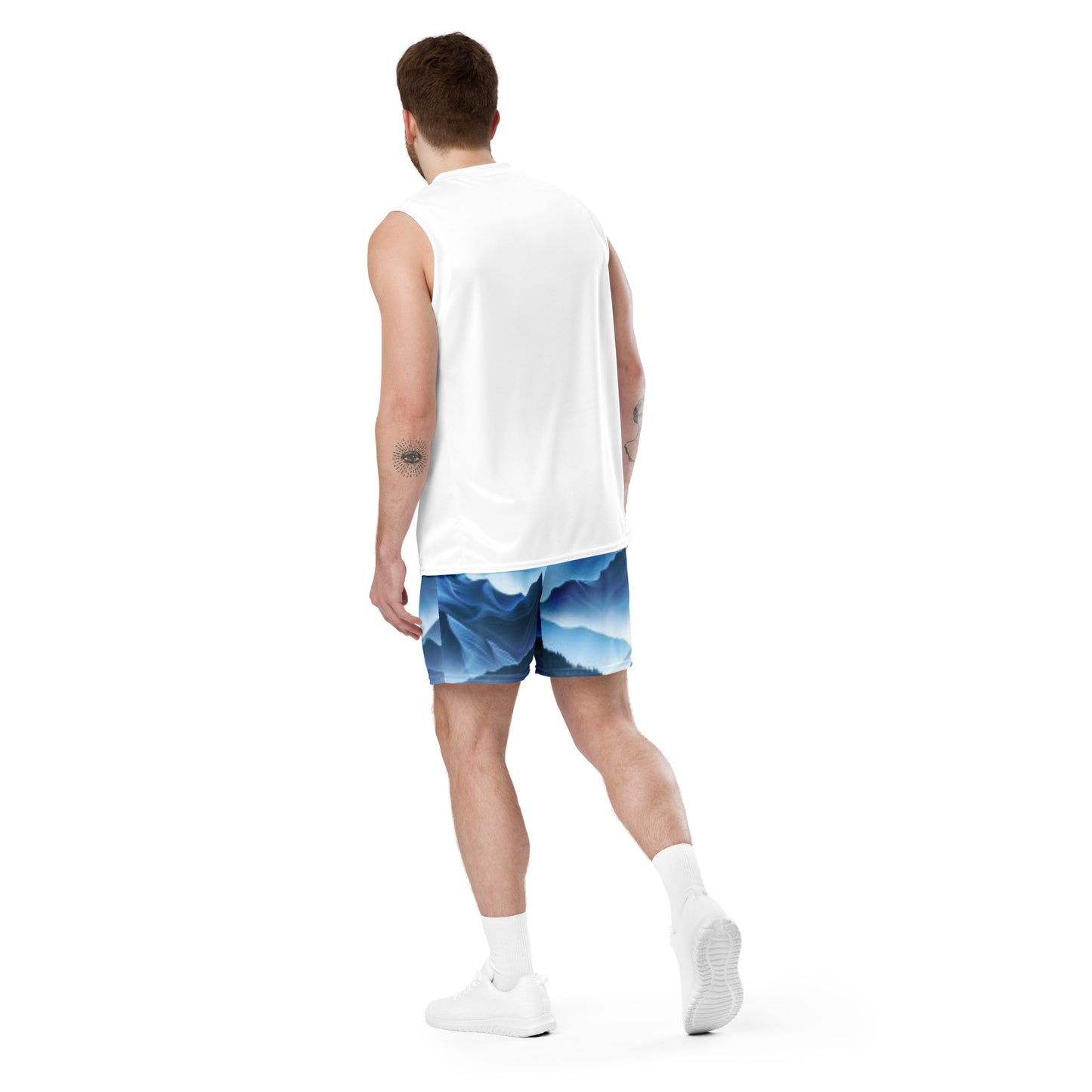 Schweizer Alpen Unisex Mesh Shorts