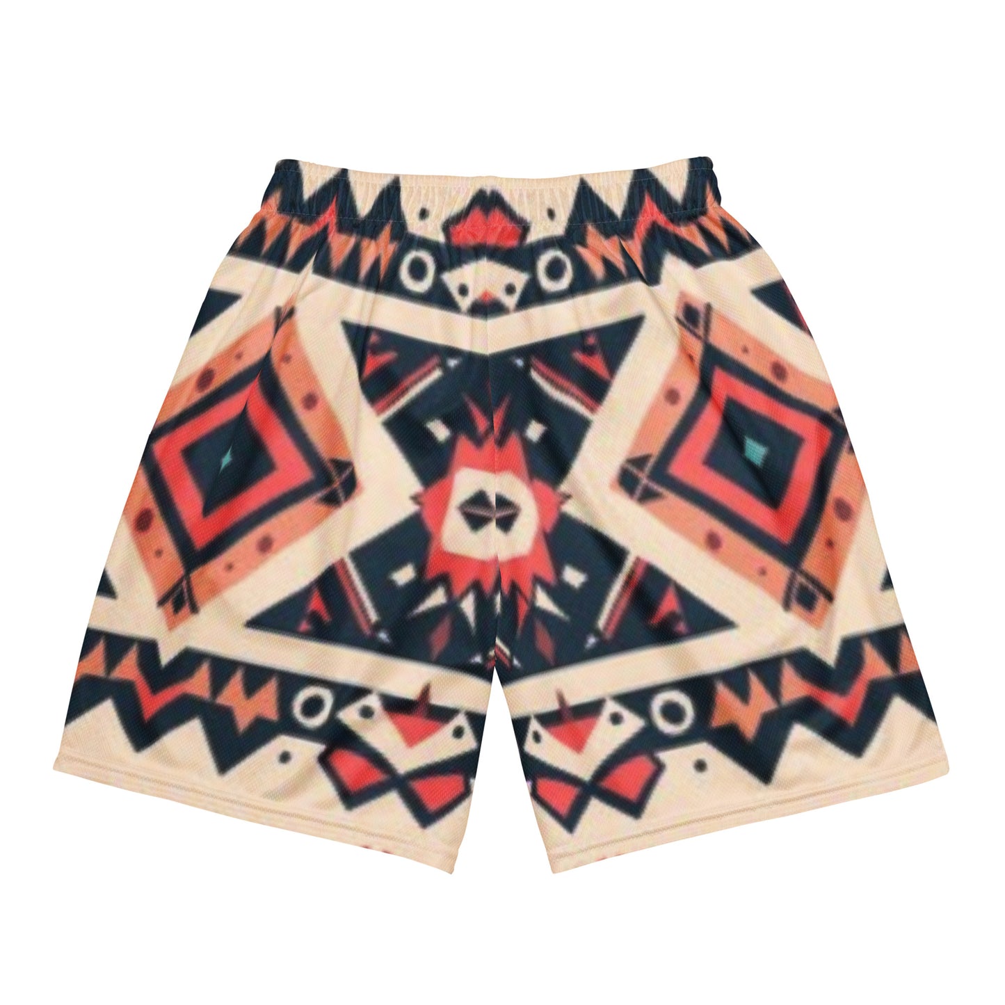 Bohemian Glyph Unisex Mesh Shorts