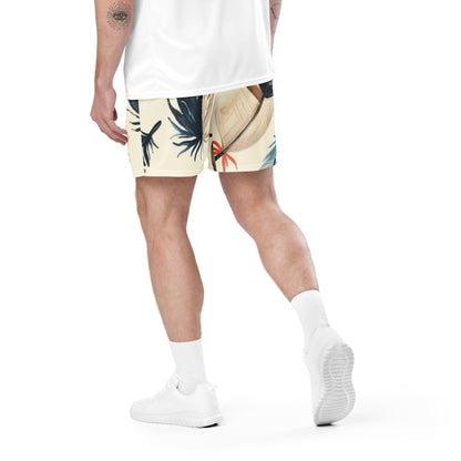 Tribal Feathers Unisex Mesh Shorts